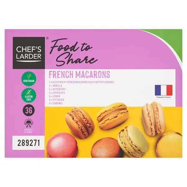 Chef's Larder French Macarons 456g - Honesty Sales