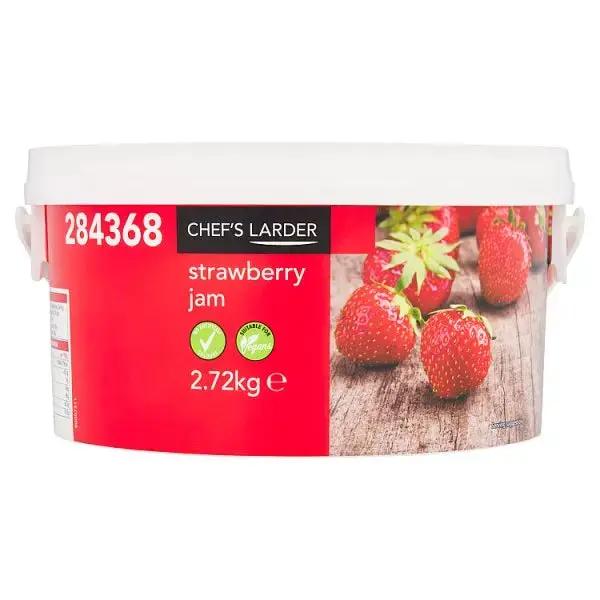 Chef's Larder Strawberry Jam 2.72kg Chef's Larder