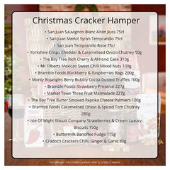 Christmas Cracker Hamper Honesty Sales U.K