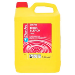 CleanPro Thick Bleach Citrus 5 Litres - Honesty Sales