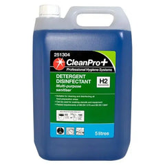 CleanPro+ Detergent Disinfectant H2 Concentrate 5 Litres - Honesty Sales