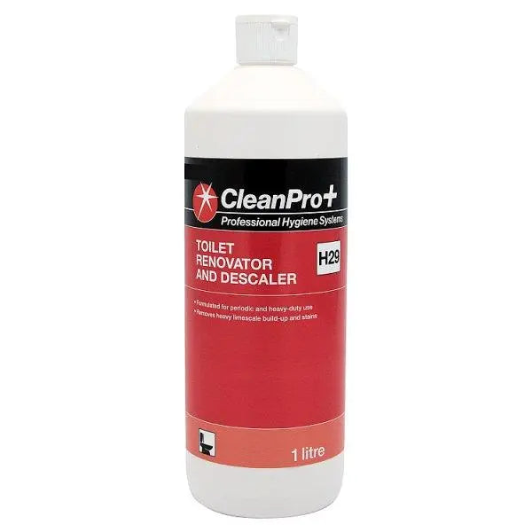 CleanPro+ Toilet Renovator and Descaler H29 1 Litre - Honesty Sales