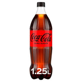 Coca-Cola Zero Sugar 1.25L (Case of 12)  Honesty Sales U.K