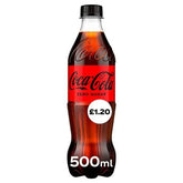 Coca-Cola Zero Sugar 500ml (Case of 12) - Honesty Sales