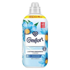 Comfort Fabric Conditioner Blue Skies 33 washes (990 ml) (Case of 8) - Honesty Sales U.K