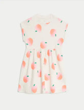 Cotton Rich Printed T-Shirt Dress (2-8 Yrs) Honesty Sales
