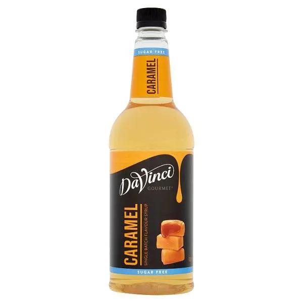 DaVinci Gourmet Sugar Free Caramel Syrup 1L - Honesty Sales U.K