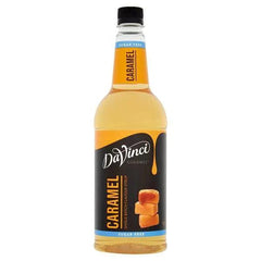 DaVinci Gourmet Sugar Free Caramel Syrup 1L - Honesty Sales U.K