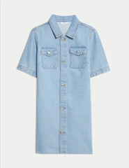 M&S Denim Dress (6-16 Yrs) - Honesty Sales