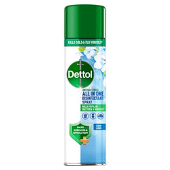 Dettol All-In-One Disinfectant Spray, Crisp Linen 300ml (Case of 6) Dettol
