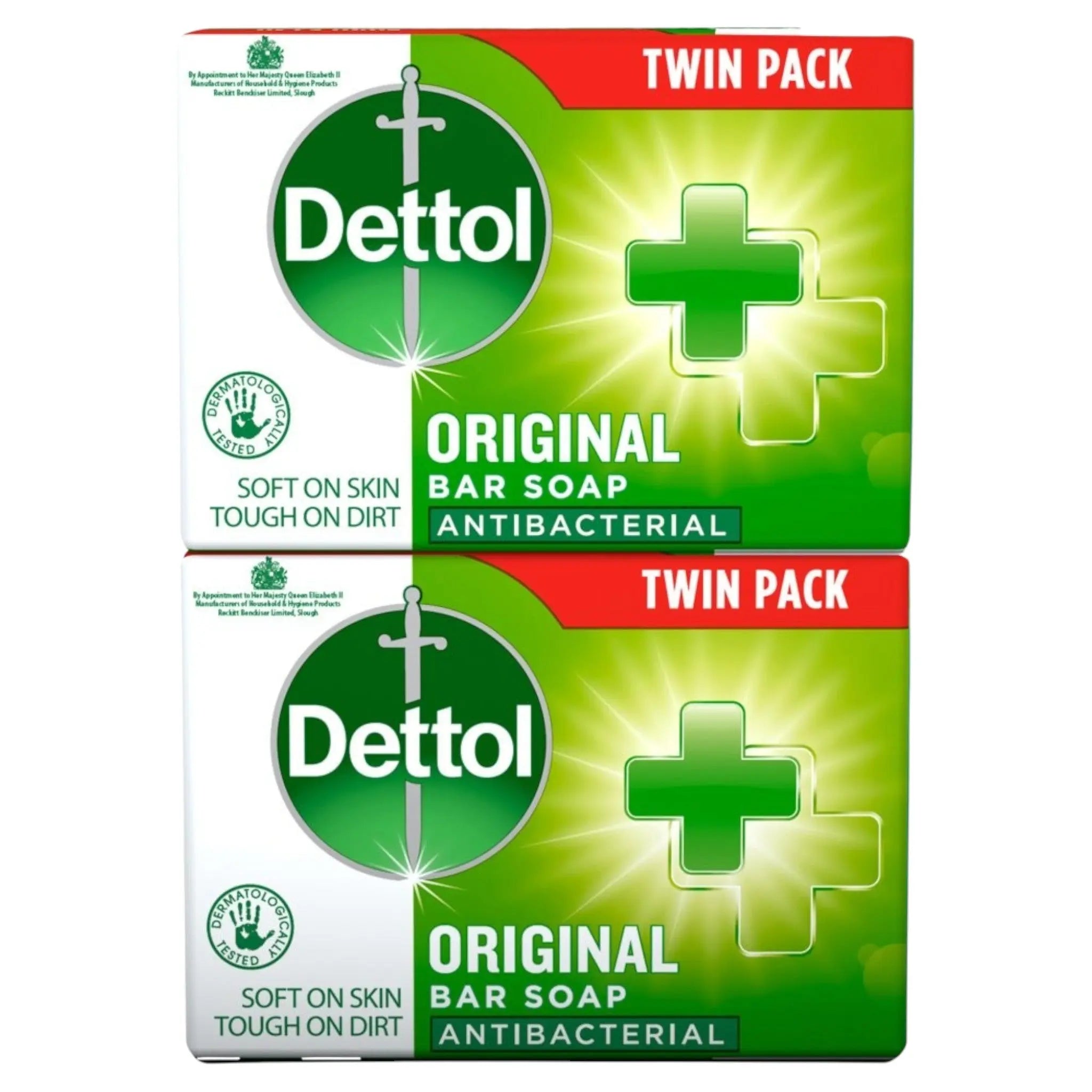 Dettol Original Antibacterial Hand Soap Bar 100g - Honesty Sales