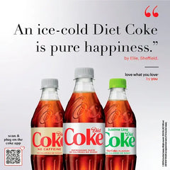 Diet Coke 500ml (Case of 12) Honesty Sales U.K