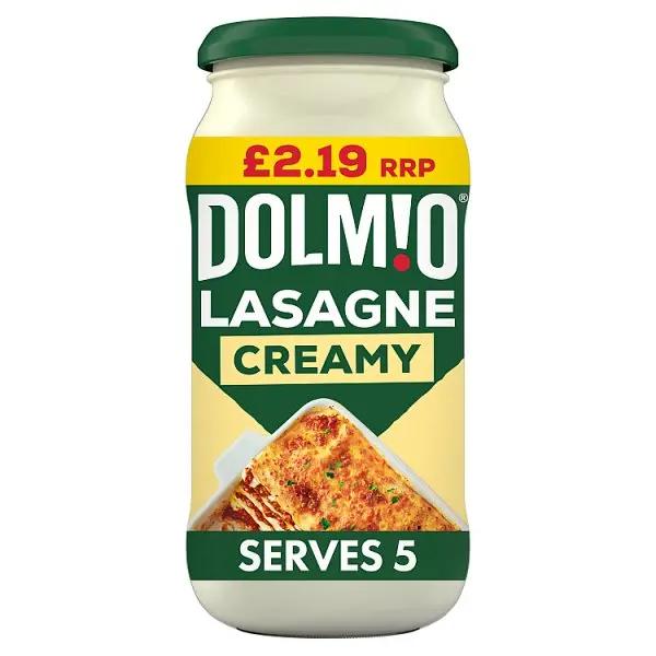 Dolmio Creamy Sauce for Lasagne 440g (Case of 6) - Honesty Sales