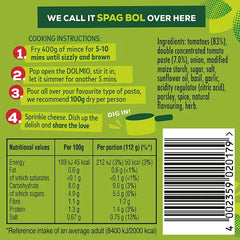 Dolmio Sauce for Bolognese Original 450g (Case of 6) - Honesty Sales