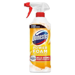 Domestos Upside Down Spray Power Foam Citrus Blast 450 ml (Case of 6) - Honesty Sales