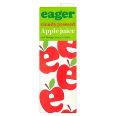 Eager Apple Juice 1L (Case of 8) - Honesty Sales