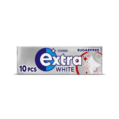 Extra White Chewing Gum Sugar Free 10 Pieces (Case of 30) - Honesty Sales U.K