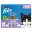 FELIX Original Kitten Mixed Selection in Jelly Wet Cat Food 12x85g (Case of 4) Honesty Sales U.K