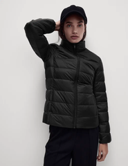 M & S Feather & Down Quilted Packaway Puffer Jacket - Honesty Sales