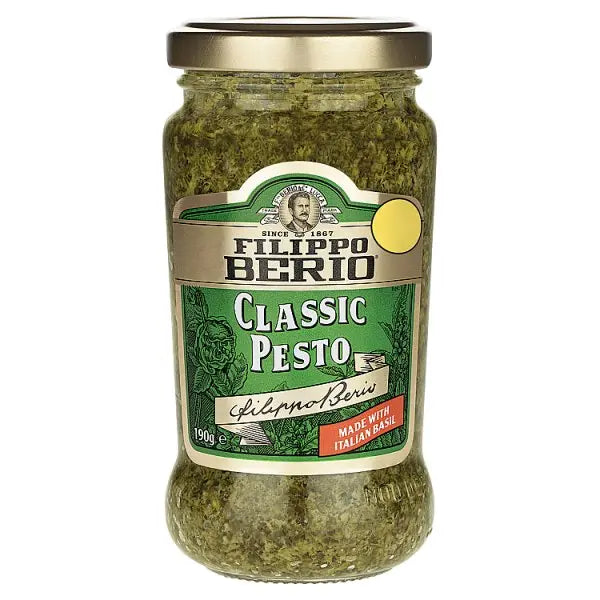 Filippo Berio Classic Pesto Filippoberio 190g (Case of 10) - Honesty Sales