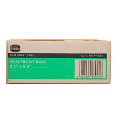 Film Front Bags 8" x 8" - Sets of 900 - Honesty Sales