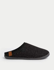 Fleece Lined Mule Slippers with Freshfeet™ Honesty Sales