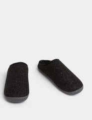 Fleece Lined Mule Slippers with Freshfeet™ Honesty Sales