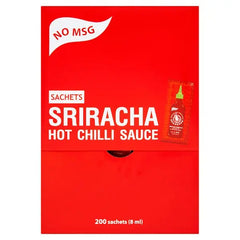 Flying Goose Brand Sriracha Hot Chilli Sauce 200 x 8ml Sriracha