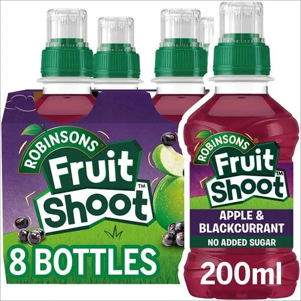 Fruit Shoot Apple & Blackcurrant Kids Juice Drink 8 x 200ml (Case of 3) - Honesty Sales