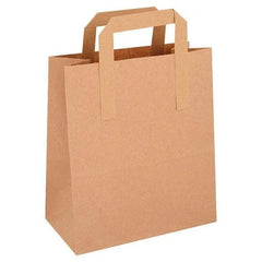 FyNite Medium Block Bottom Take-Away Food Bags-100pcs - Honesty Sales
