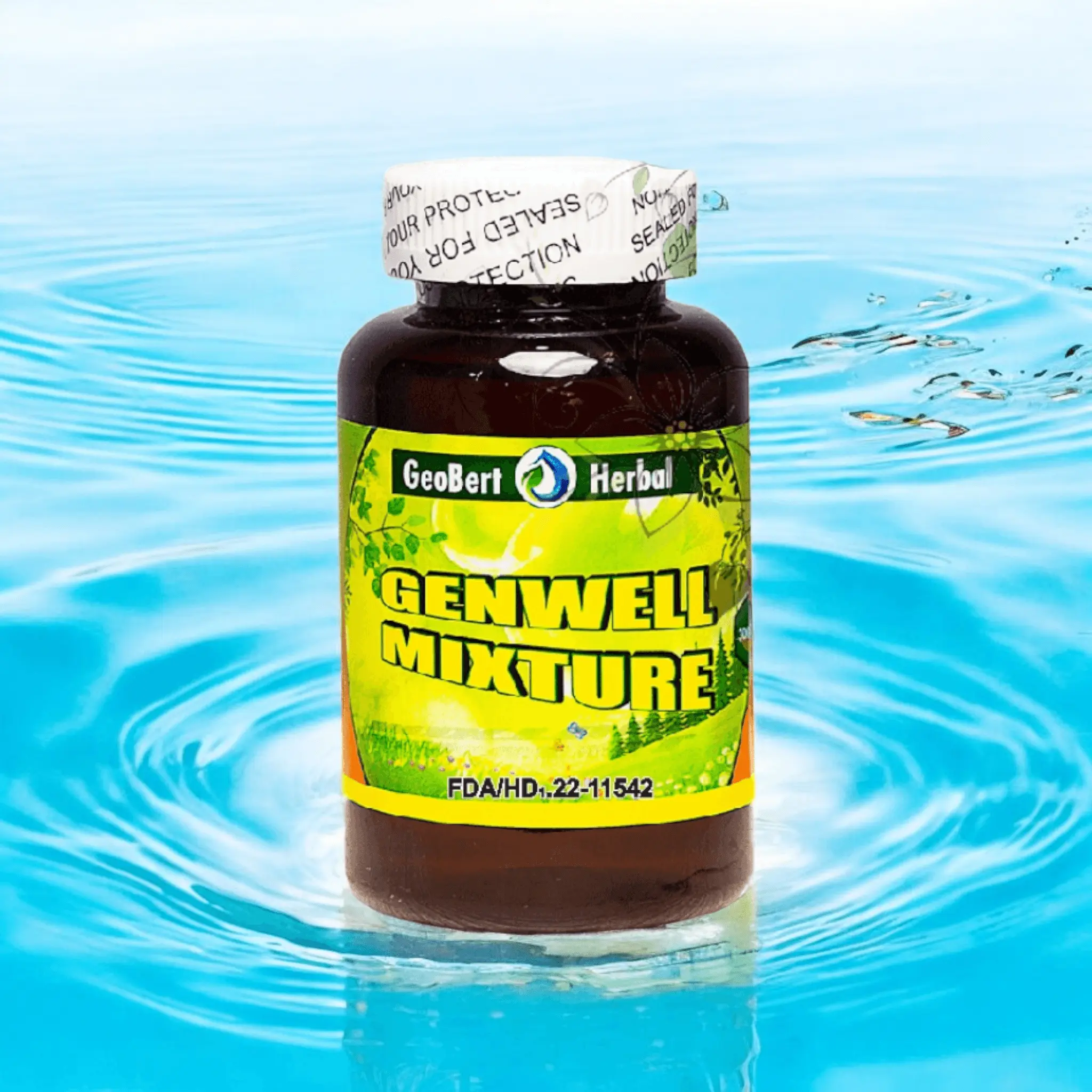 Geobert Herbal Genwell Mixture - Honesty Sales U.K