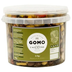 Gomo 2 Italian Mix Pitted Olives 3.1kg Gomo