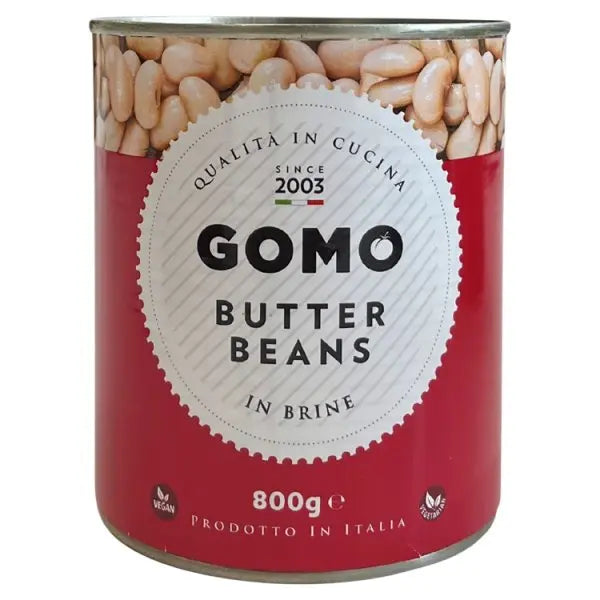 Gomo Butter Beans in Brine 800g Gomo