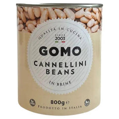 Gomo Cannellini Beans in Brine 800g - Honesty Sales