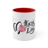 Happy Mother's Day Accent Coffee Mug, 11oz - Honesty Sales