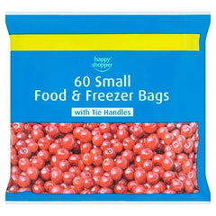 Happy Shopper 60 Small Food & Freezer Bags - Honesty Sales