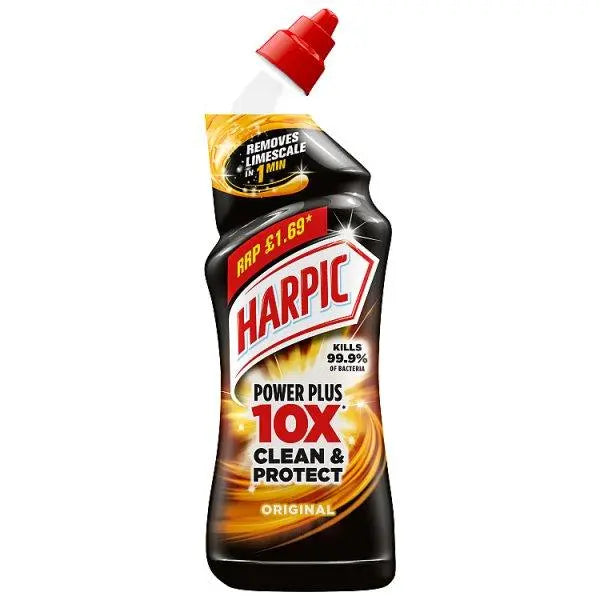 Harpic Power Plus 10X Clean & Protect Original 750ml (Case of 12) - Honesty Sales