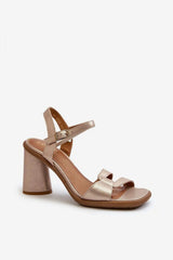 Heel sandals model 198397 Step in style - Honesty Sales U.K
