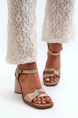 Heel sandals model 198397 Step in style - Honesty Sales U.K