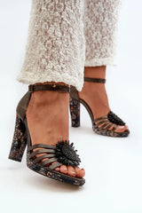 Heel sandals model 198879 Step in style - Honesty Sales U.K