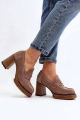 Heeled low shoes model 192295 Step in style - Honesty Sales U.K