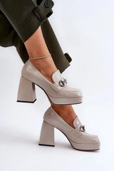 Heeled low shoes model 196316 Step in style - Honesty Sales U.K