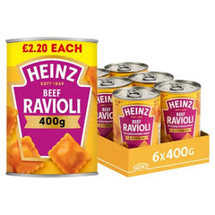 Heinz Beef Ravioli in Tomato Sauce PMP 400g (Case of 6)  Honesty Sales U.K