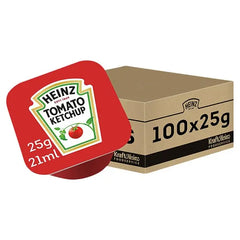 Heinz Tomato Ketchup Dip Pots 100 x 25g Heinz