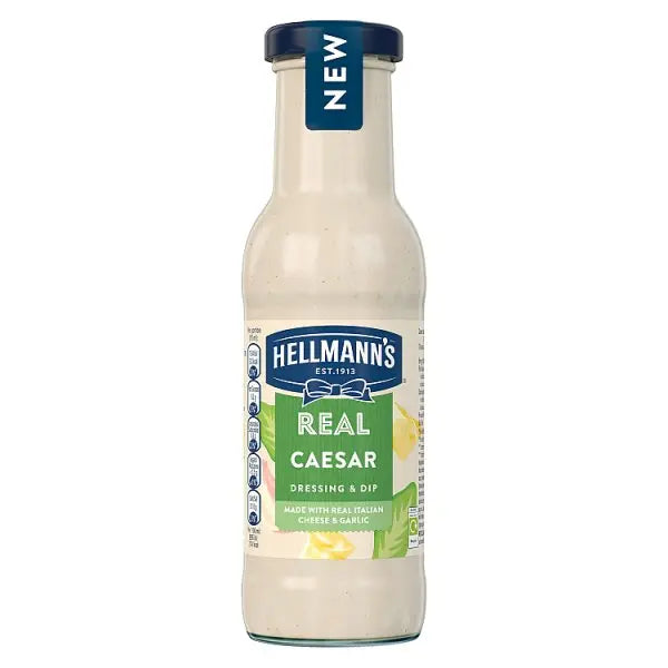Hellmann's Salad Dressing & Dip Real Caesar 250 ml (Case of 6)  Honesty Sales U.K