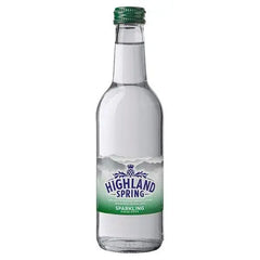 Highland Spring Sparkling Spring Water 330ml (Case of 24) - Honesty Sales