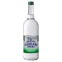 Highland Spring Sparkling Spring Water 750ml (Case of 12) - Honesty Sales