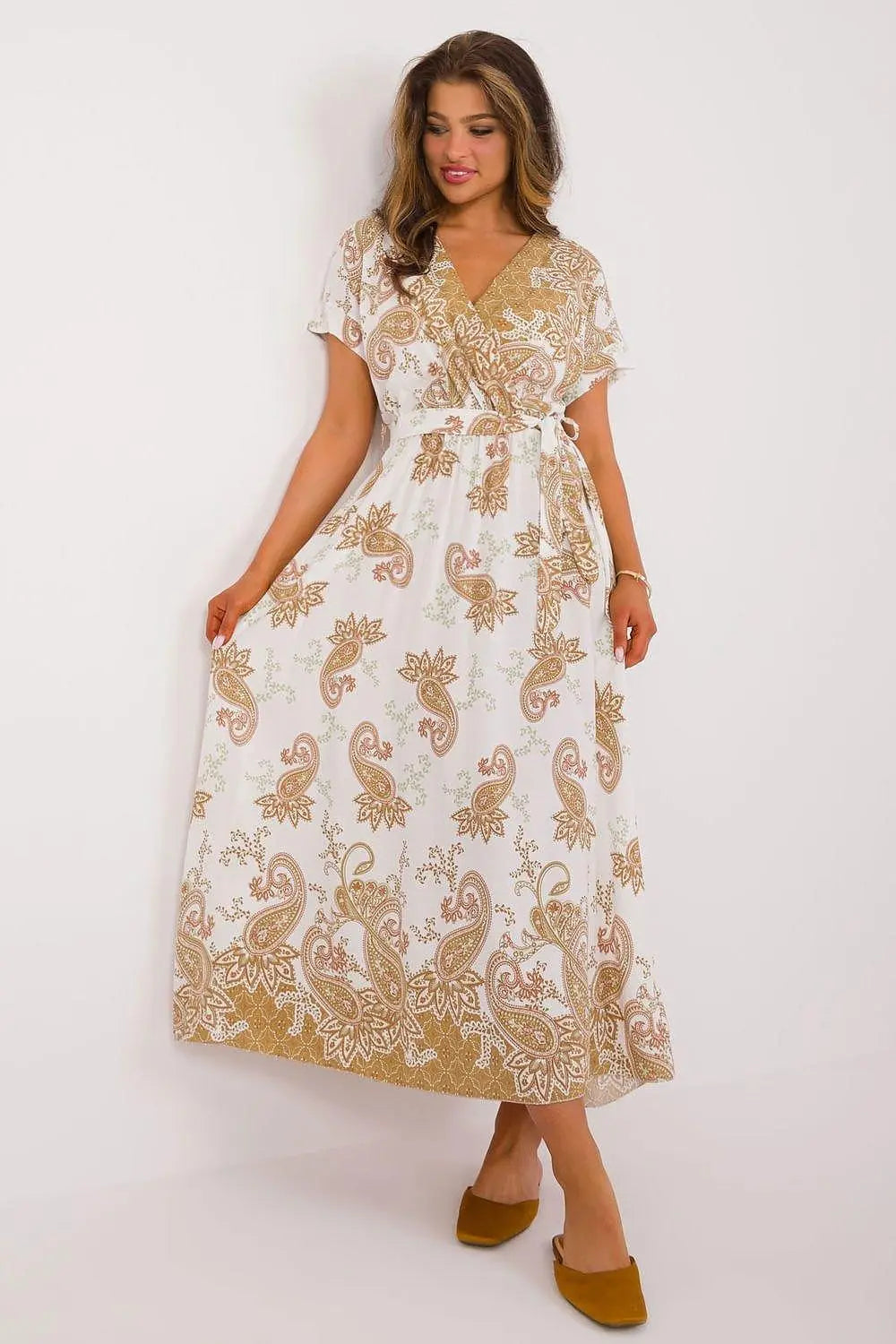 Italy Moda boho-style summer dress - Honesty Sales