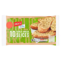 Jacks 10 Garlic Bread Slices 260g - Honesty Sales