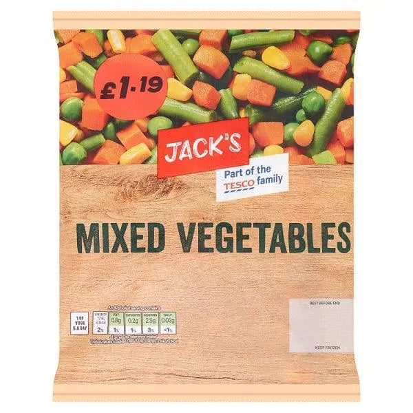 Jack's Mixed Vegetables 500g - Honesty Sales